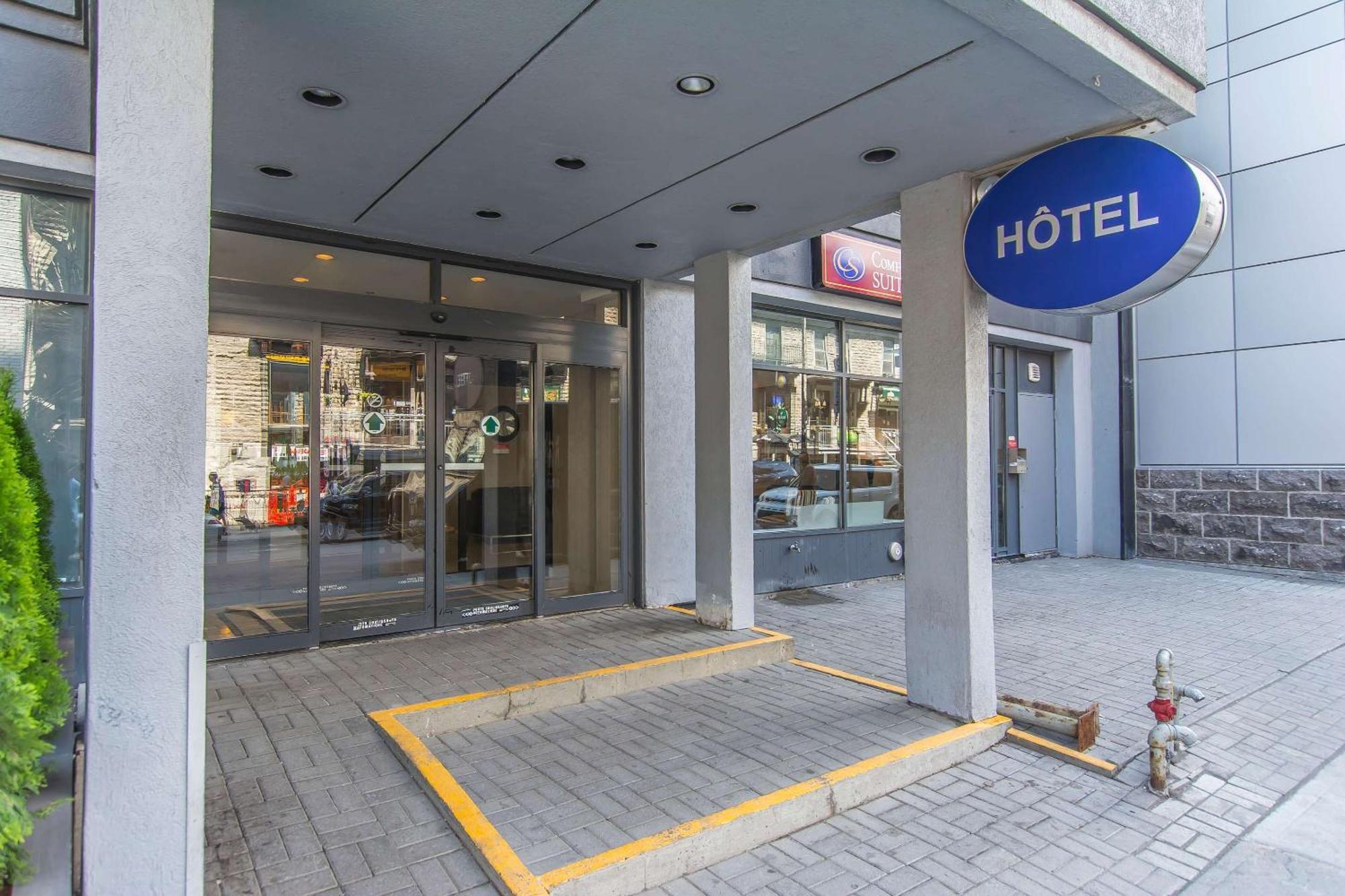 Comfort Suites Downtown Montréal Exterior foto