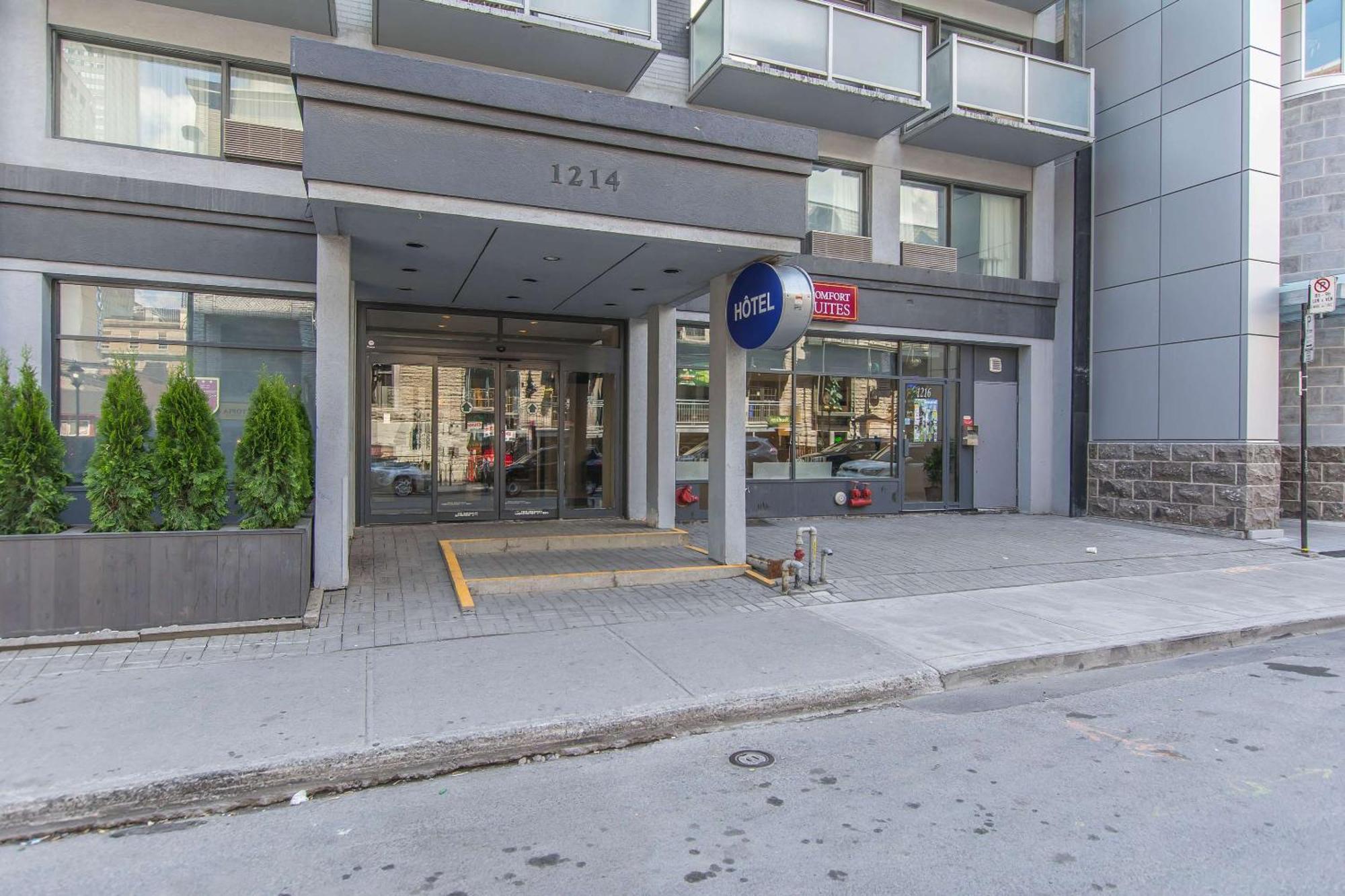 Comfort Suites Downtown Montréal Exterior foto